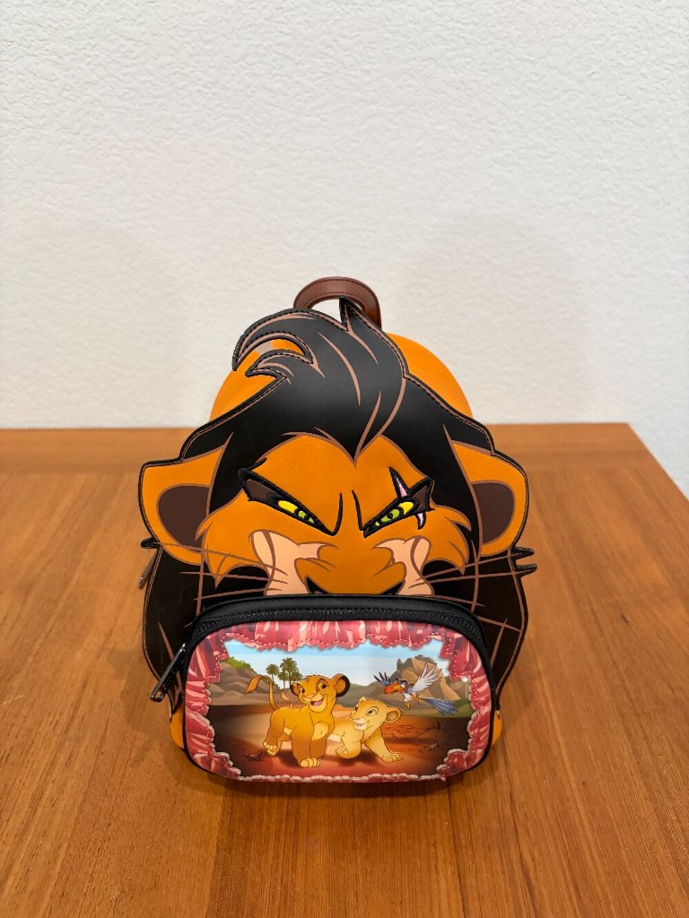 Disney Loungefly Mini Backpack - Villains Scene - Disney Lion King Scar